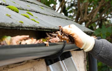 gutter cleaning Stock